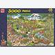 Afbeelding van 3000 st - The Park - Jan van Haasteren (door Jumbo)