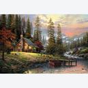 Afbeelding van 500 st - A Peaceful Retreat  - Thomas Kinkade (door Schmidt)