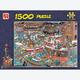 Afbeelding van 1500 st - Crazy Harbour - Jan van Haasteren (door Jumbo)