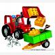 Afbeelding van Grote tractor - Duplo (door Lego)