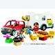 Afbeelding van Auto met Caravan - Duplo (door Lego)