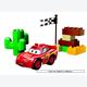 Afbeelding van Cars Bliksem McQueen - Duplo (door Lego)