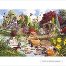 Afbeelding van 1000 st - Enchanted Garden - John Francis (door Gibsons)