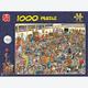 Afbeelding van 1000 st - The Antique Show - Jan van Haasteren (door Jumbo)