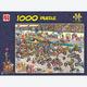 Afbeelding van 1000 st - Motorbike Race - Jan van Haasteren (door Jumbo)