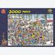 Afbeelding van 3000 st - On Thin Ice - Jan van Haasteren (door Jumbo)