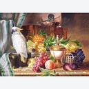 Afbeelding van 3000 st - Stilleven met fruit en kaketoe, Josef Schuster (door Castorland)