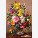 Afbeelding van 1500 st - Summer Flowers in a Glass Vase, Albert Williams (door Castorland)