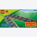 Afbeelding van Treinen Rechte rails - Duplo (door Lego)