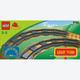 Afbeelding van Gebogen rails - Duplo (door Lego)