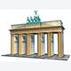 Afbeelding van 324 st - Brandenburger Tor  - Puzzle 3D (door Ravensburger)