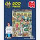 Afbeelding van 500 st - Perrongeluk - Jan van Haasteren (door Jumbo)