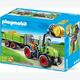 Afbeelding van Grote Tractor Met Aanhangwagen - Playmobil Country (door Playmobil)