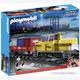 Afbeelding van Radiografisch Bestuurbare Goederentrein met Containers - Playmobil City (door Playmobil)