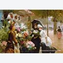 Afbeelding van 1000 st - Flower Stand in Paris (door Castorland)