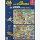 Afbeelding van 1000 st - Safari & Storm 2 in 1 - Jan van Haasteren (door Jumbo)