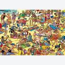 Afbeelding van 1000 st - Op het strand - Willems Wereld (door Puzzelman)