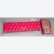 Afbeelding van Loom startersset: roze loombord + 50 bedeltjes + 2000 elastiekjes - Loom elastiekjes (door BH Creative)