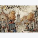 Afbeelding van 1000 st - The Village Square - Anton Pieck (door Jumbo)