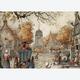 Afbeelding van 1000 st - The Village Square - Anton Pieck (door Jumbo)