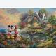 Afbeelding van 1000 st - Disney Mickey & Minnie - Thomas Kinkade (door Schmidt)