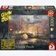 Afbeelding van 1000 st - Autumn in Central Park, Glow in the Dark - Thomas Kinkade (door Schmidt)