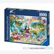 Afbeelding van 1000 st - Disney's Wereldkaart - Original (door Ravensburger)