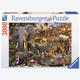 Afbeelding van 3000 st - Afrikaanse Dierenwereld (door Ravensburger)