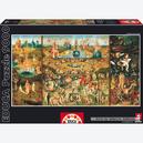 Afbeelding van 9000 st - The Garden of Earthly Delights - Bosch (door Educa)