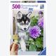 Afbeelding van 500 st - Schattige Husky - XXL (door Ravensburger)