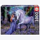 Afbeelding van 1000 st - Bluebell Woods - Anne Stokes - Anne Stokes (door Educa)