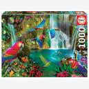 Afbeelding van 1000 st - Tropische Papegaaien (door Educa)