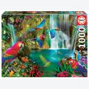 Afbeelding van 1000 st - Tropische Papegaaien (door Educa)