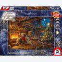 Afbeelding van 1000 st - De Kerstman en zijn Elven - Thomas Kinkade (door Schmidt)