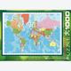 Afbeelding van 1000 st - Map of the World  (door Eurographics)