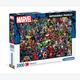 Afbeelding van 1000 st - Marvel - Impossible Puzzle - Marvel (door Clementoni)