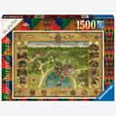 Afbeelding van 1500 st - Harry Potter Hogwarts Map (door Ravensburger)