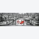 Afbeelding van 1000 st - Amsterdam Bicycle - Zwart-wit (door Clementoni)