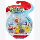 Afbeelding van Pokemon Battle Figures - Wartortle + Pikachu + Cubone 3-Pack - Figuren (door Jazwares)